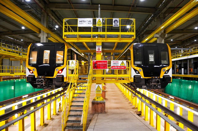 Así luciría el moderno tren subterráneo. Foto: Perú Retail Así luciría el moderno tren subterráneo. Foto: Perú Retail
