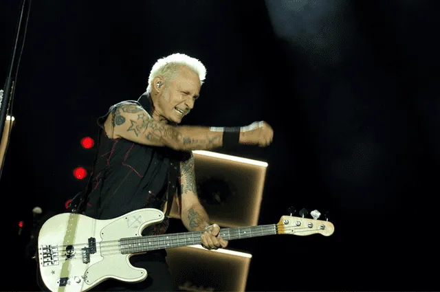  Green Day se presentó en el Estadio de San Marcos en Lima el 27 de agosto de 2025. Foto: John Reyes / URPI - LR   