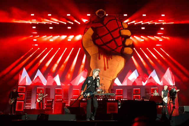  Green Day se presentó en el Estadio de San Marcos en Lima el 27 de agosto de 2025. Foto: John Reyes / URPI - LR   