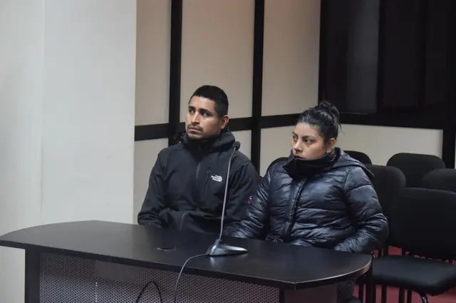 Miguel Ángel Arancibia Sevillano y Rosmery Honorio Salas. Foto. Difusión Miguel Ángel Arancibia Sevillano y Rosmery Honorio Salas. Foto. Difusión