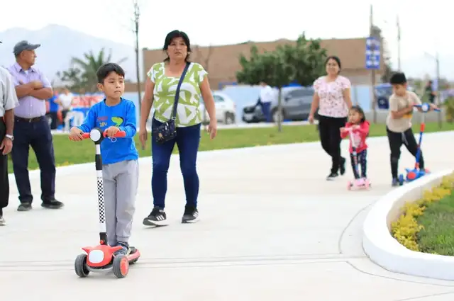 Áreas verdes para los vecinos de Las Lomas. Foto: Municipalidad de Ancón. Áreas verdes para los vecinos de Las Lomas. Foto: Municipalidad de Ancón.