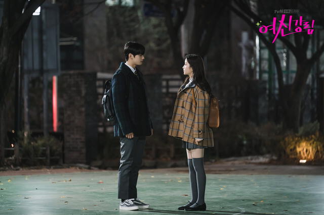 Captura del drama True beauty con Cha Eun Woo y Moon Ga Young. Foto: tvN