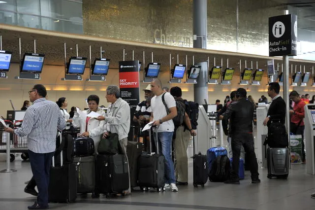 El incidente ocurrió dentro de las instalaciones del aeropuerto internacional El Dorado, Colombia. Foto: AFP