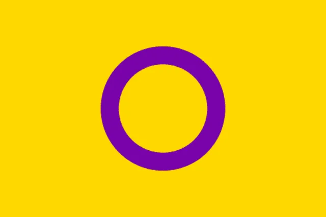 Bandera intersexual - Orgullo intersexual