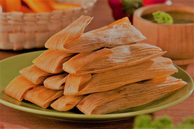 Tamales con harina PAN