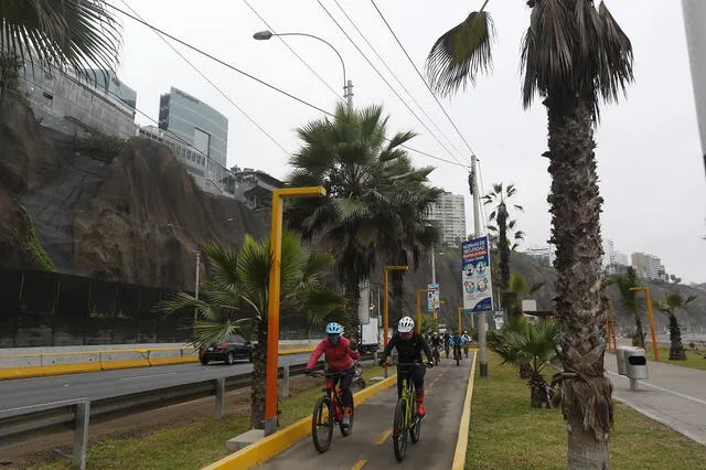 El teleférico servirá para integrar las ciclovías de la Costa Verde con las del malecón miraflorino. Fotografía: Félix Contreras