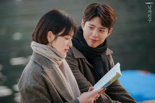 Song Hye Kyo  y Park Bo Gum actuaron juntos en el K-drama "Encounter", del 2019.