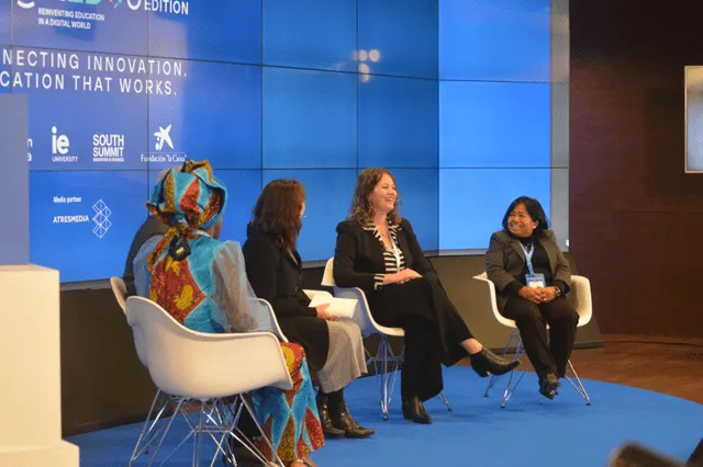 Experiencia. Elizabeth Carhuamaca en enlightED de Madrid.