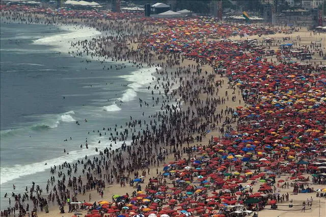 Bañistas que quieran ir a la playa en Río de Janeiro tendrán que hacer una reserva
