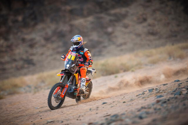 En motos, Toby Price es el ganador de la etapa 5 del Rally Dakar. Foto: Twitter Automovilismo Uy.