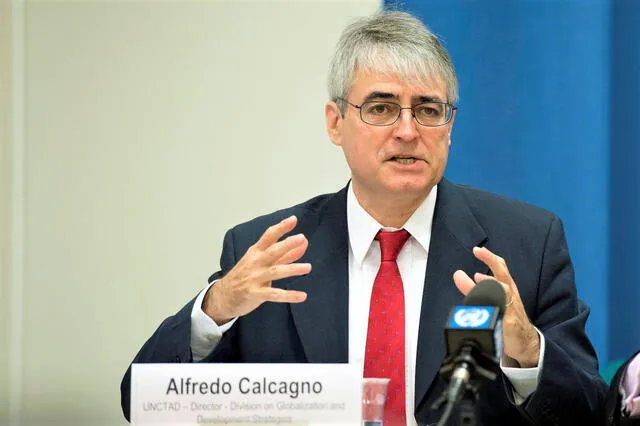 Alfredo Calcagno, economista argentino.