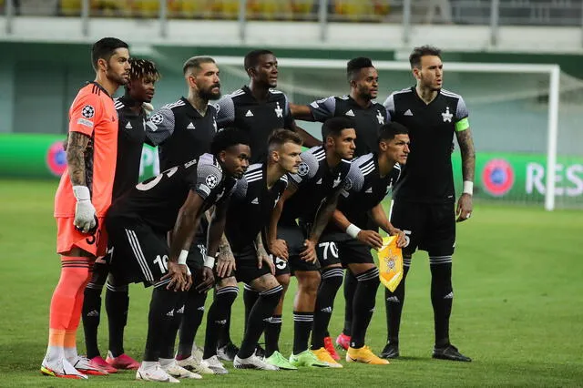 Gustavo Dulanto ha disputado todos los partidos de Champions League. Sheriff Tiraspol dejó en el camino a Estrella Roja y a Alashkert. Foto: difusión Gustavo Dulanto ha disputado todos los partidos de Champions League. Sheriff Tiraspol dejó en el camino a Estrella Roja y a Alashkert. Foto: difusión