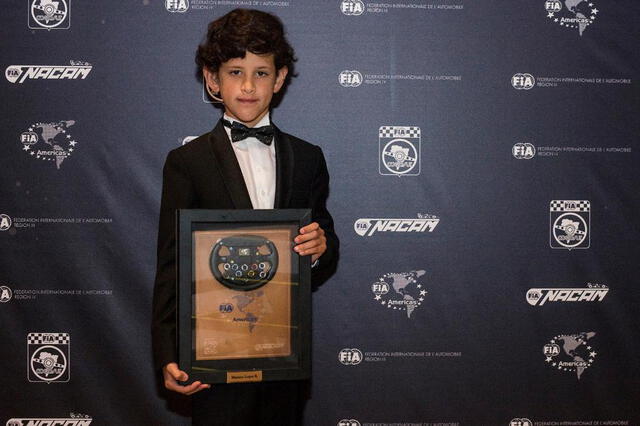 Mariano López fue premiado por la FIA en el 2020. Foto: Óscar López.