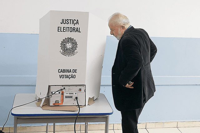 Lula da Silva a segunda vuelta electoral