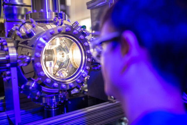 El reloj atómico con fuente de cesio NIST-F1, ubicado en Boulder, Colorado, es uno de los más precisos en el mundo. Foto: University of Colorado