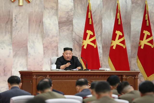 En abril circularon rumores en el extranjero sobre el estado de salud de Kim. Foto: AFP.