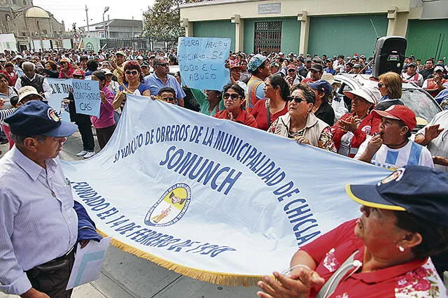 Huelga indefinida de ediles de MPCh llevaría al colapso a Chiclayo en limpieza pública