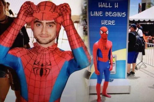 Daniel Radcliffe, Spiderman, Comic Con