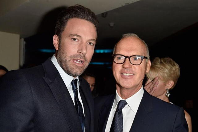 Ben Affleck y Michael Keaton. Créditos: Getty Images