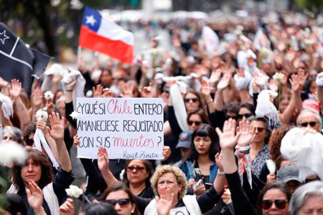 Este viernes las protestas en Chile se mantienen tras dos semanas de su inicio