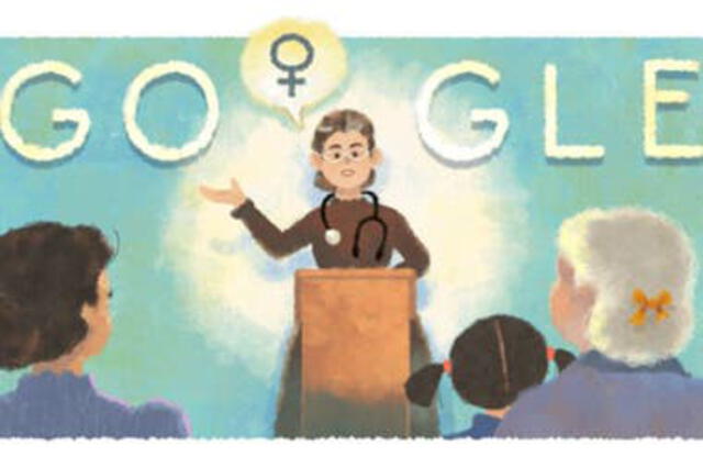 Petrona Eyle fue homenajeada por Google.