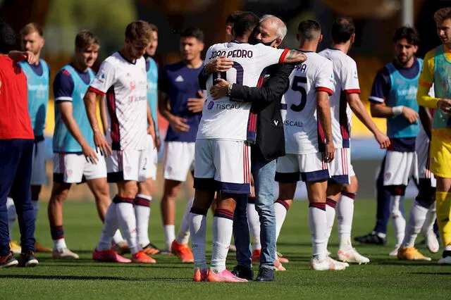 Cagliari es otro equipo que lucha junto con Benevento por no descender. Foto: EFE/Mario Taddeo