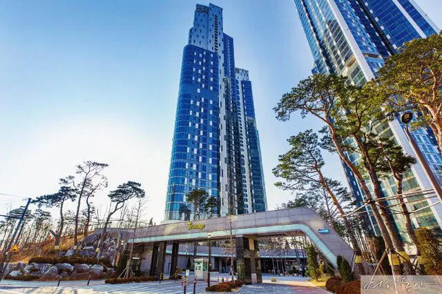 Seoul Forest Trimage es un lujoso condominio donde viven celebridades coreanas. Foto: Naver