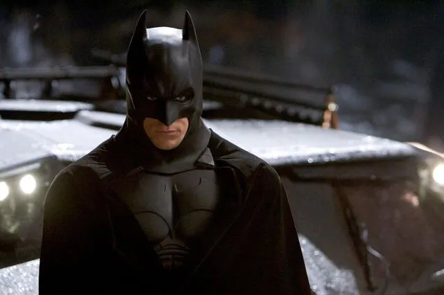 Batman interpretado por Christian Bale en la trilogía de Christopher Nolan.