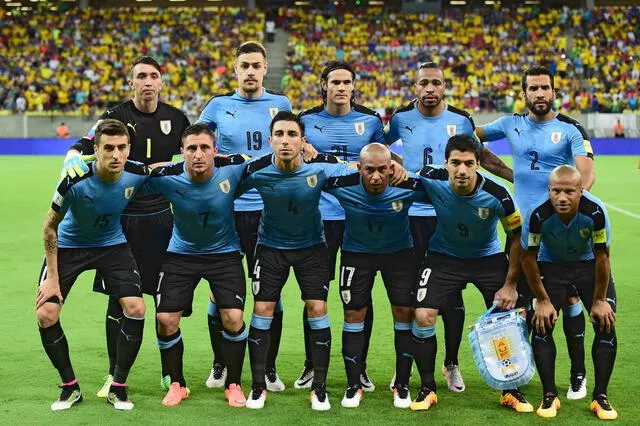 Selección uruguaya (2016). Foto: Archivo Celeste