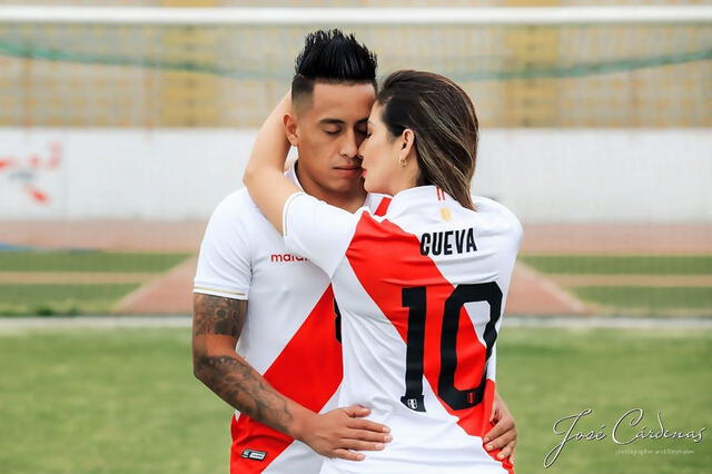 Pamela López y Christian Cueva en Instagram.