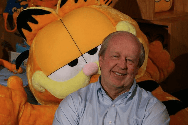 Jim Davis creó a Garfield en 1978. Foto: IndieWire