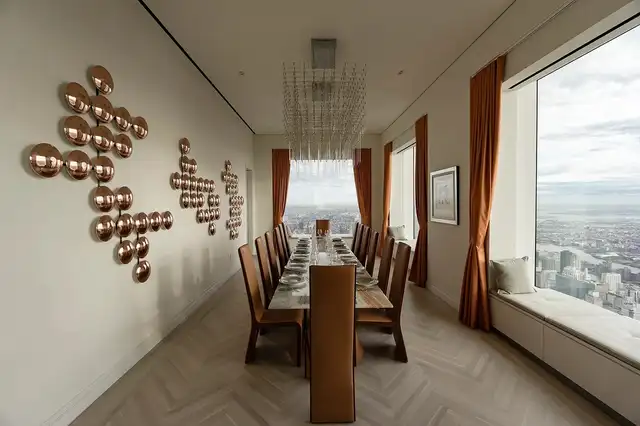 El comedor enorme. Foto: New York Post