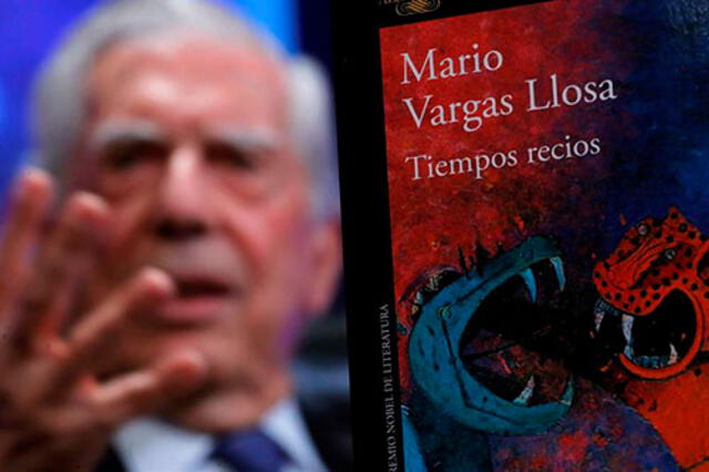 El martes Vargas Llosa presentó su más reciente novela en Madrid