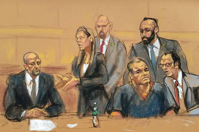 'El Chapo' Guzmán, juicio.