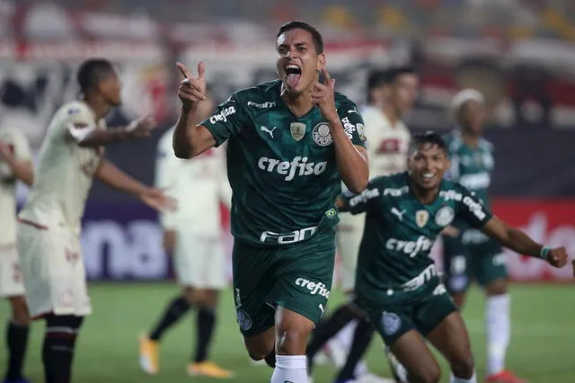 Danilo puso el primer gol de Palmeiras ante la U. Foto: EFE