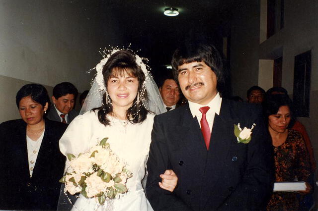 Tito Mauri y Rossy War se casaron en Lima en 1986. Foto: Rossy War/Facebook