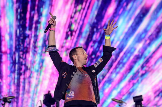 Coldplay concierto en el Estadio Nacional (Lima, Perú) Foto: John Reyes