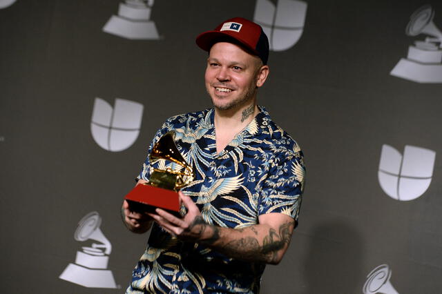 Residente en Grammys. Foto: AFP