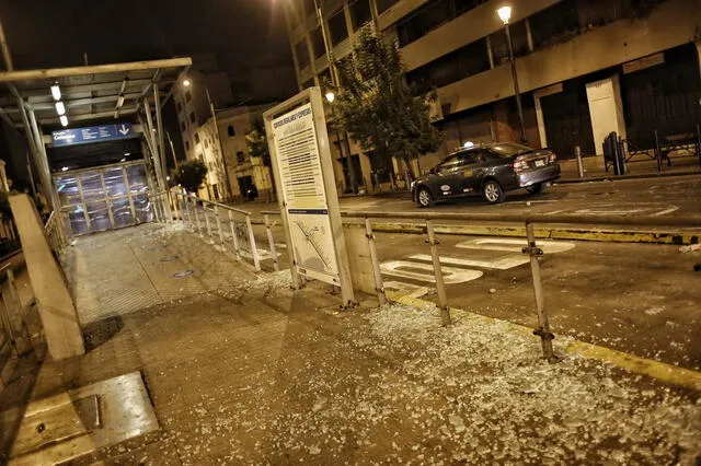 Protestas en Lima: ¿qué instituciones fueron vandalizadas durante las protestas?