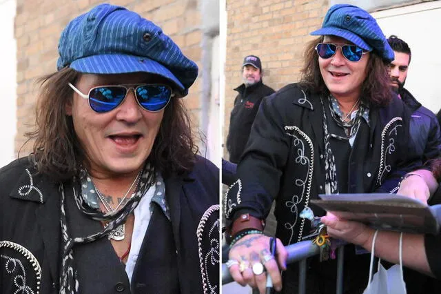 Johnny Depp dio un giro drástico a su apariencia. Foto: New York Post