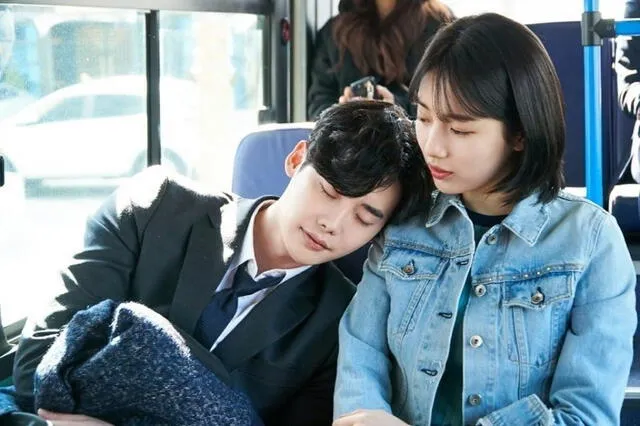Lee Jong Suk y Suzy en "While you were sleeping". Foto: SBS