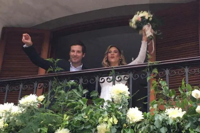 Boda civil de la María Grazia Gamarra. Foto: Instagram/Heinz Gildemeister   