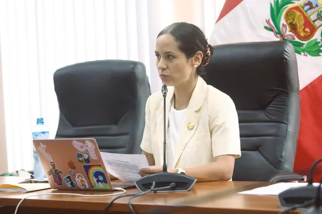  La comisión de trabajo es presidida por la congresista Sigrid Bazán. Foto: Congreso   