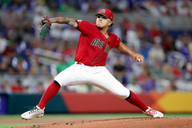 Julio Urías fue el pitcher estrella de México en el Clásico Mundial de Béisbol. Foto: AFP