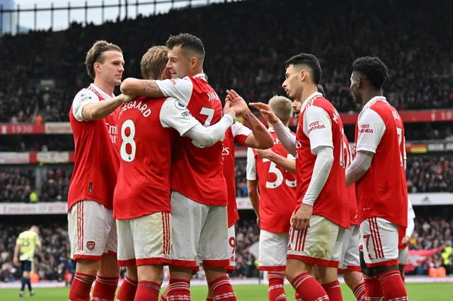  Arsenal busca campeonar la Premier League después de 19 años. Foto: AFP   
