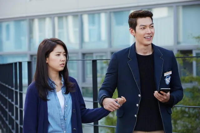 Park Shin Hye y Kim Woo Bin en "The heirs". Foto: Naver   
