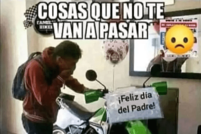  Los mejores memes por el Día del Padre. Foto: Twitter   