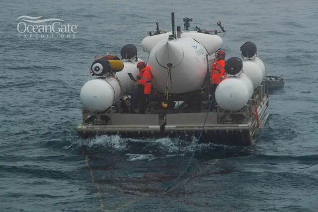  OceanGate Expeditions confirmó la desaparición del sumergible. Foto: @OceanGateExped/Twitter<br>    