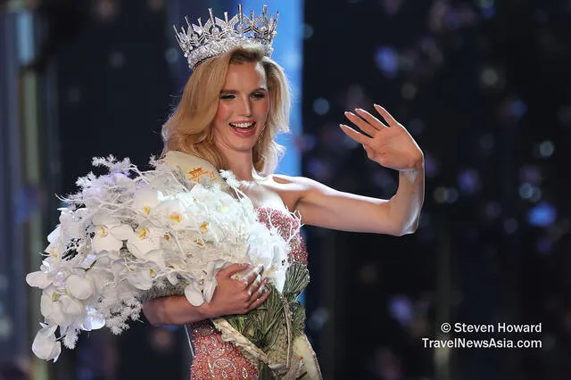  Solange Dekker, de Países Bajos, es la nueva Miss International Queen 2023. Foto: Travel News Asia / Twitter<br><br>    