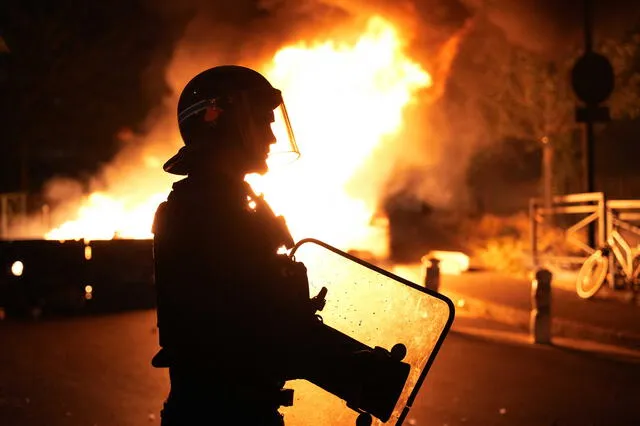 En el tercer día de protestas se han registrado 875 detenidos. Foto: AFP    